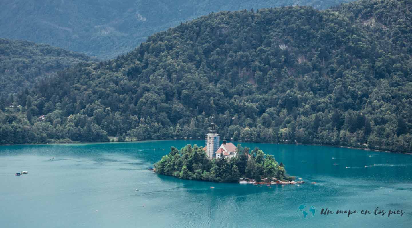 Castillo Lago Bled