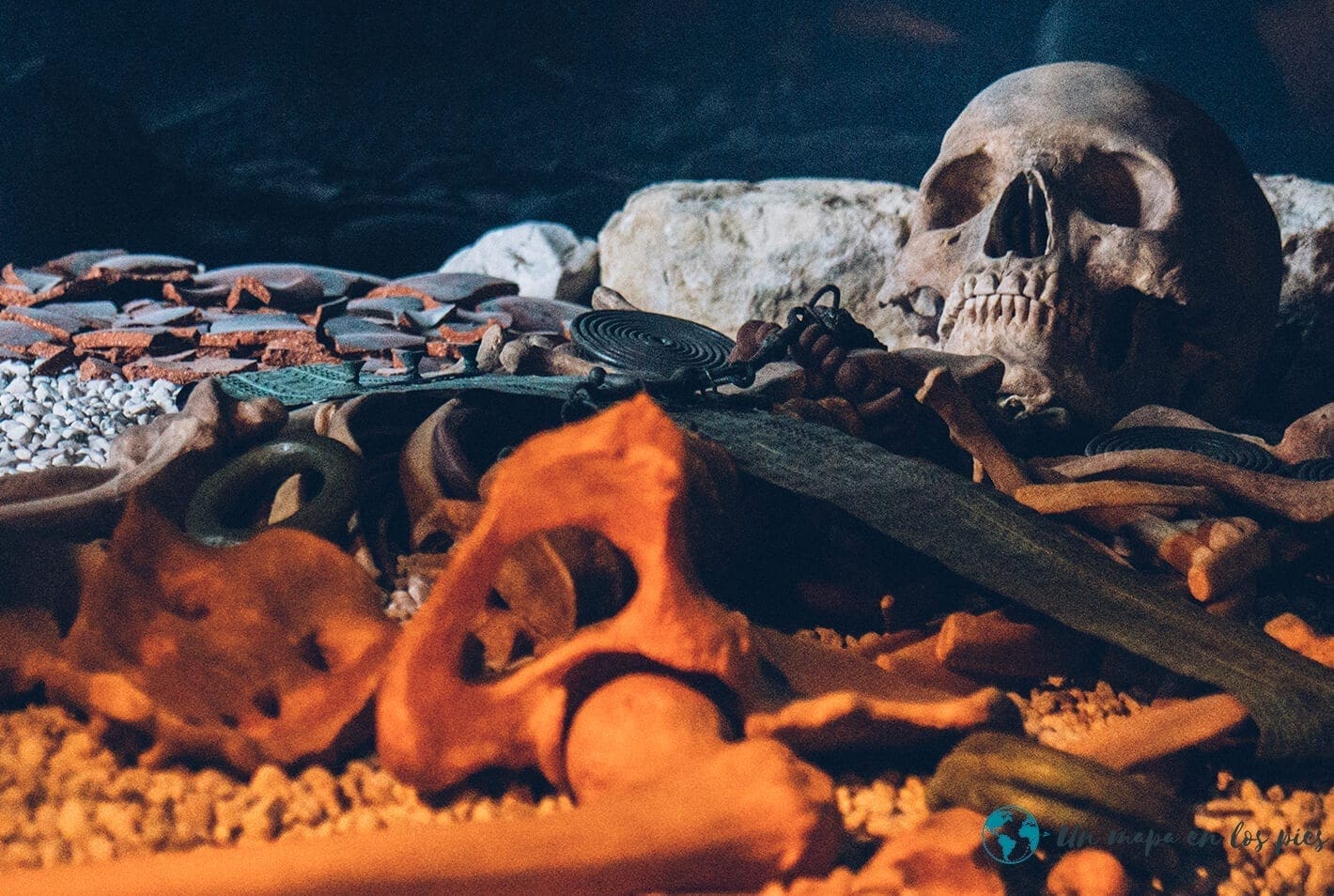 esqueleto mina hallstatt