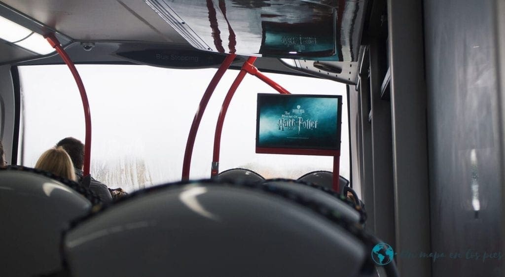 autobus para llegar a los estudios de harry potter en londres
