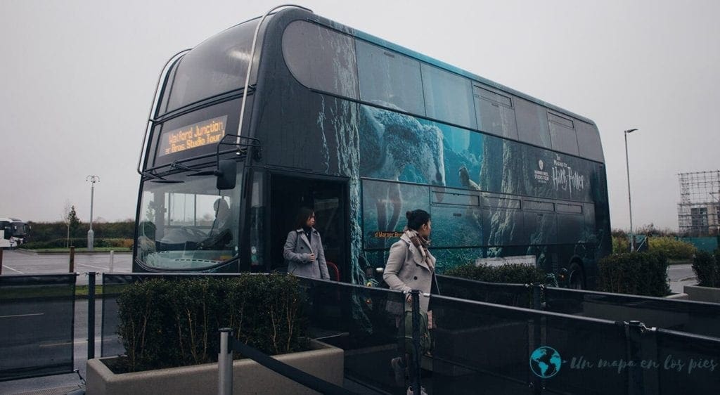 autobus para llegar al parque de harry potter en londres