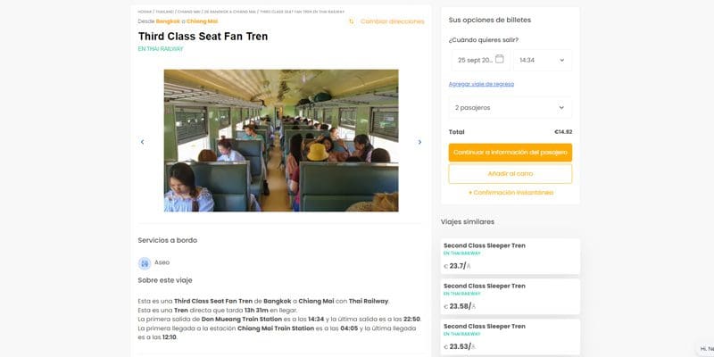 seleccionar opcion bookaway