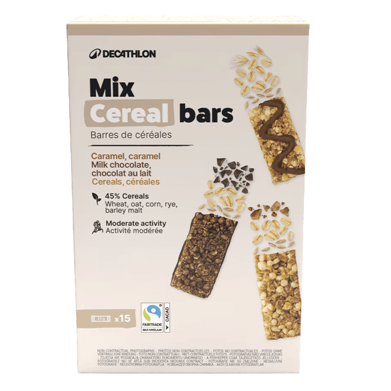 accesorios viaje decathlon barritas de cereales