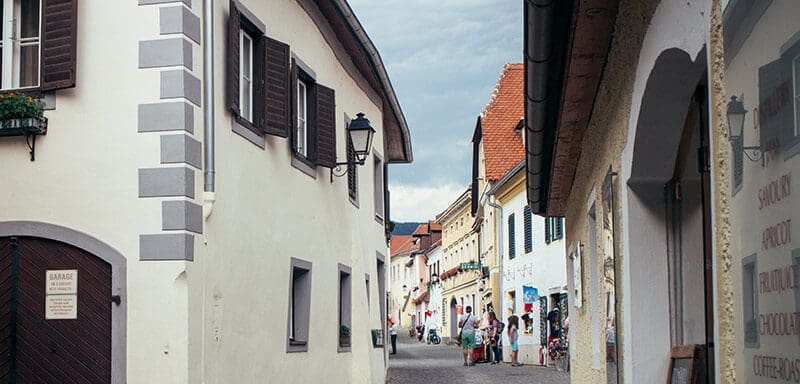 calle principal durnstein - valle de wachau