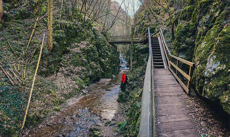 desfiladero johannesbachklamm