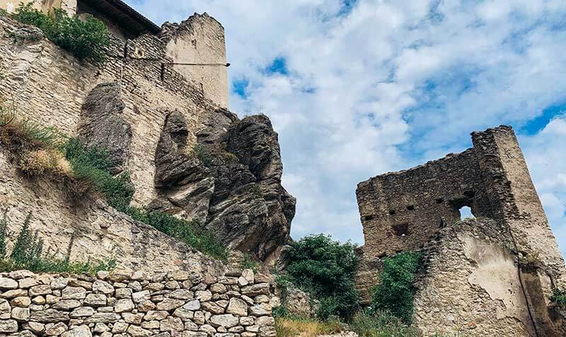 ruinas castillo durnstein - valle de wachau