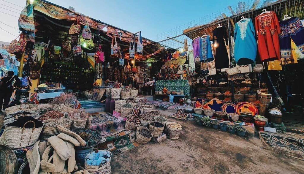 mercadillo poblado nubio