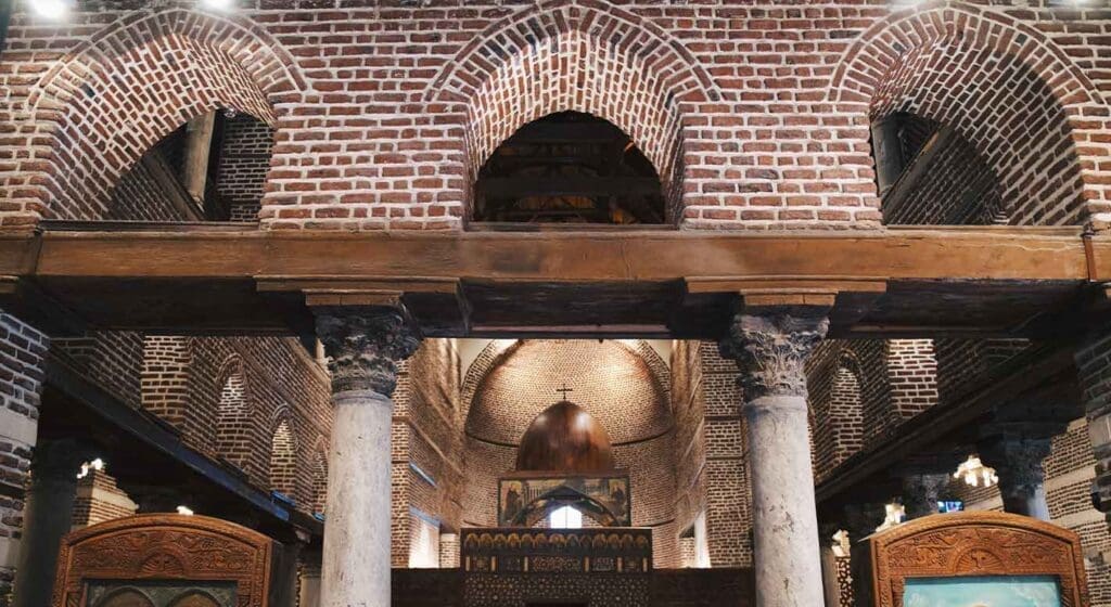 iglesia san sergio barrio copto cairo