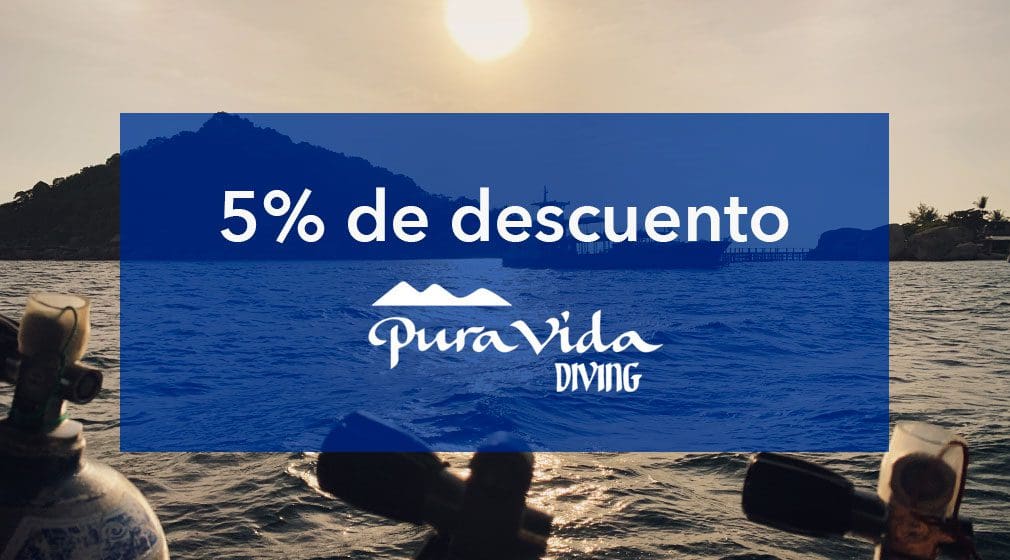 descuento buceo pura vida