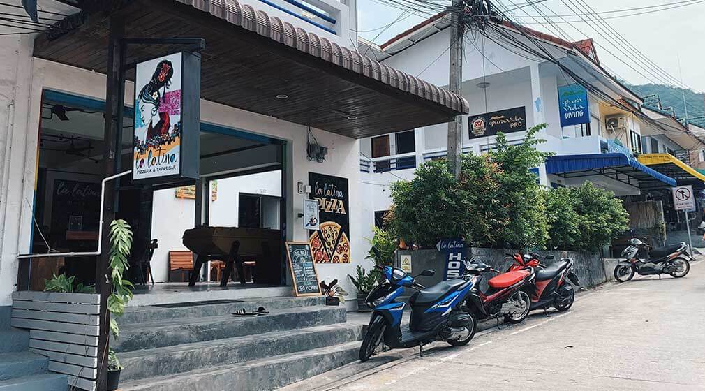 hostal la latina koh tao buceo