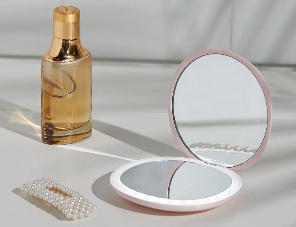 espejo compacto iluminación prozis españa