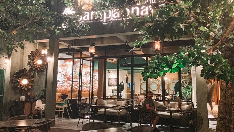 restaurante sampaonava comer en ayutthaya