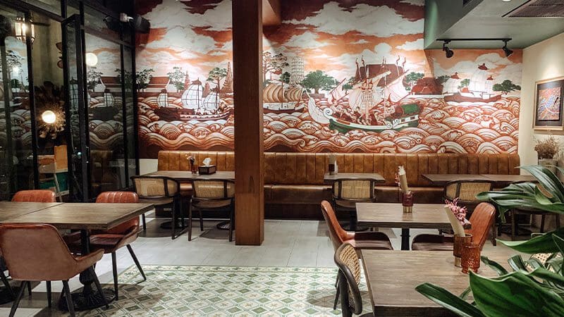 restaurante sampaonava interior