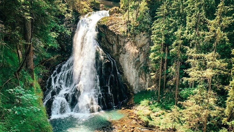cascada gollinger en austria