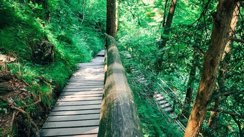 dificultad camino cascada gollinger