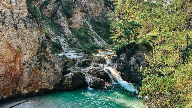 cascadas camino otschergraben