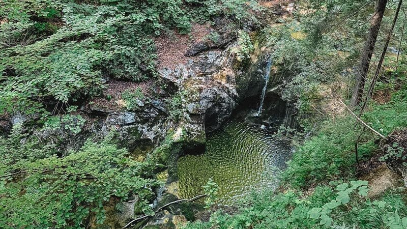 cascadas en otschergraben