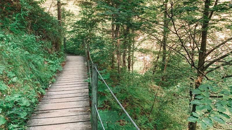 inicio ruta otschergraben