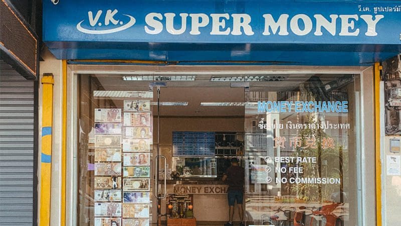cambiar dinero 3 dias en chiang mai
