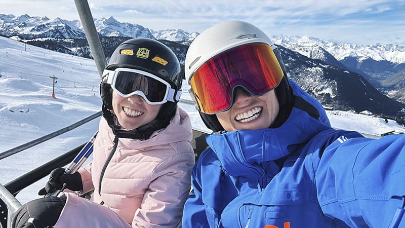aprender esquiar mejor escuela nomad baqueira