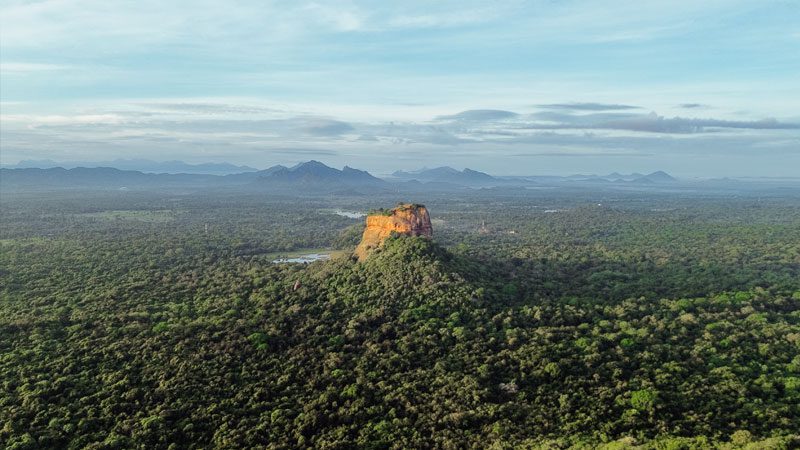 pidurangala rock sigiriya sri lanka